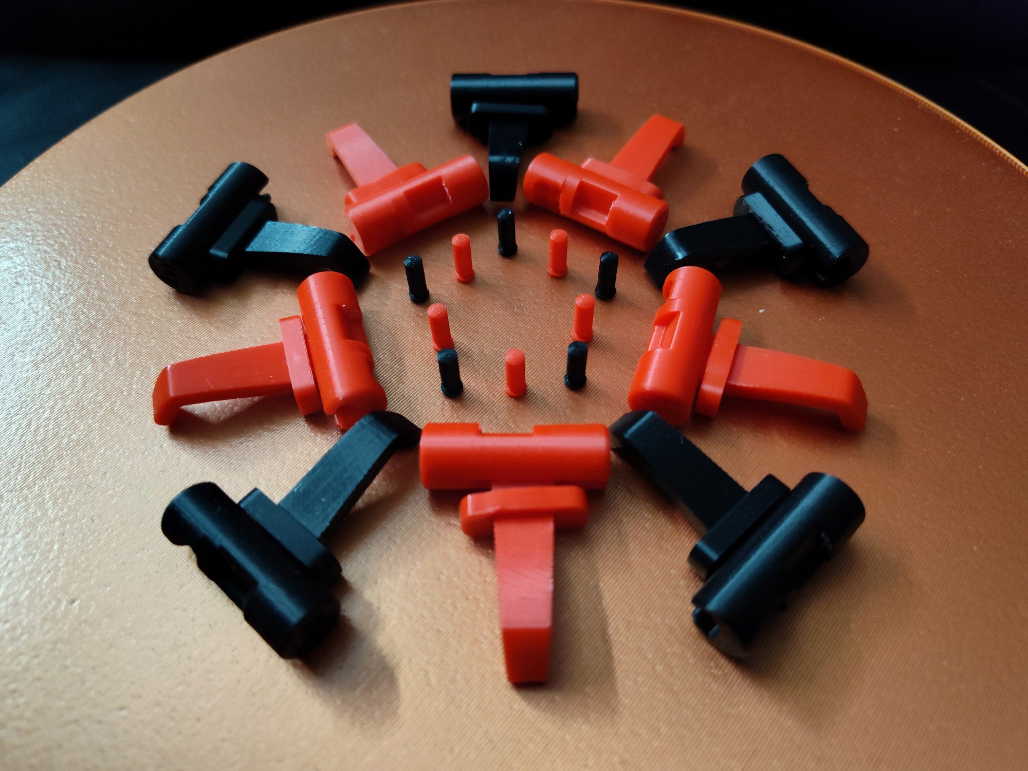 PLA Pro SS Cams, Levers, Centering Blocks and Detents