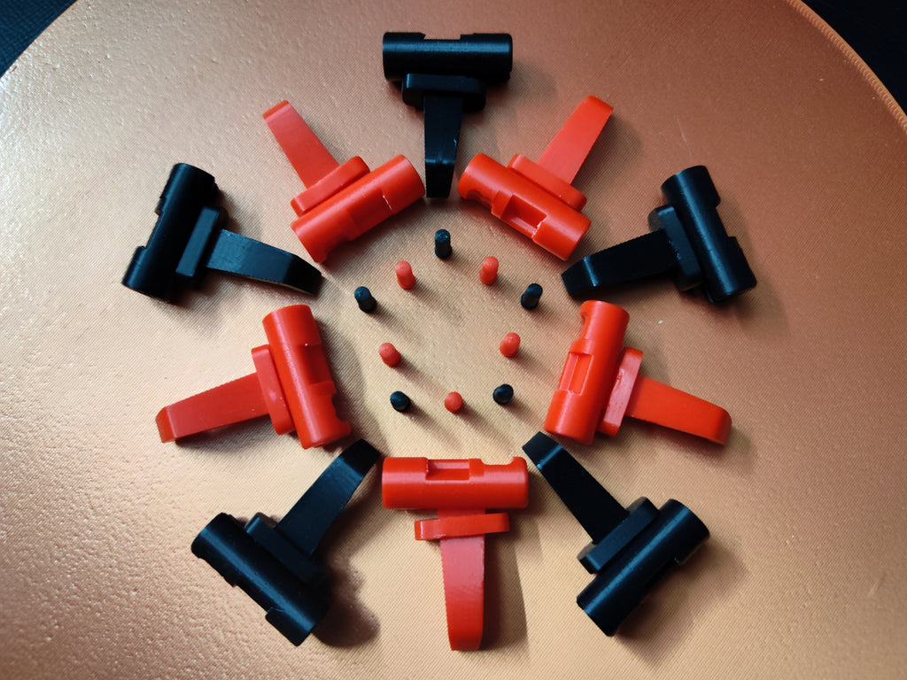 PLA Pro SS Cams, Levers, Centering Blocks and Detents